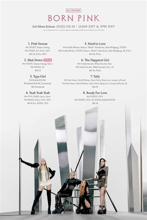 blackpink rym|BLACKPINK: Born Pink Album Review .